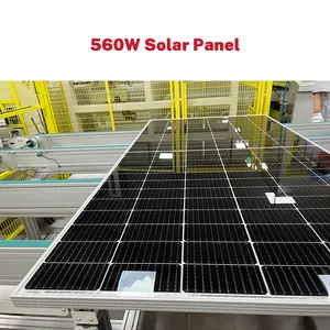 Magazzino 550W 560W modulo solare celle 182Mm Mono mezzo taglio pannelli solari nel mercato della Germania