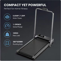 Cinta de Correr Plegable 2 en 1 para Debajo del Escritorio con Logotipo Personalizado y Marca Privada ZB-HTD-11, Máquina de Correr para Gimnasio en Casa, OEM