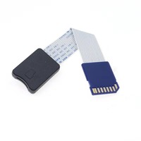 Câble adaptateur d'extension de lecteur de carte TF mâle/femelle vers Micro SD mâle/femelle de 10 cm à 60 cm pour voiture, GPS, téléphone, TV, caméra