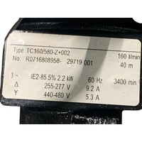 Pompe submersible Plc Tc160/580-7+002 pour produit sous garantie