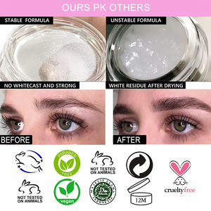 <span class=keywords><strong>Gel</strong></span> Fijador de Cejas Vegano de Marca Blanca al por Mayor, Resistente al Agua y de Larga Duración, Cera en <span class=keywords><strong>Gel</strong></span> Transparente para Cejas Estilo Jabón - Product Image 5