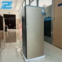 Congélateur vertical commercial à porte unique de 193 L, congélateur domestique à tiroirs, réfrigérateur tout congélateur, efficacité énergétique de première classe