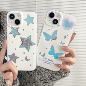Cover per telefono cellulare gradiente stile coreano per <span class=keywords><strong>iPhone</strong></span> 11 12 13 14 Pro con Logo - Product Image 4