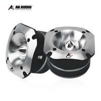 AK-380 meilleur prix 1.5 pouces Tweeter en aluminium 80W RMS, diaphragme en titane, Tweeter à balle Audio de voiture
