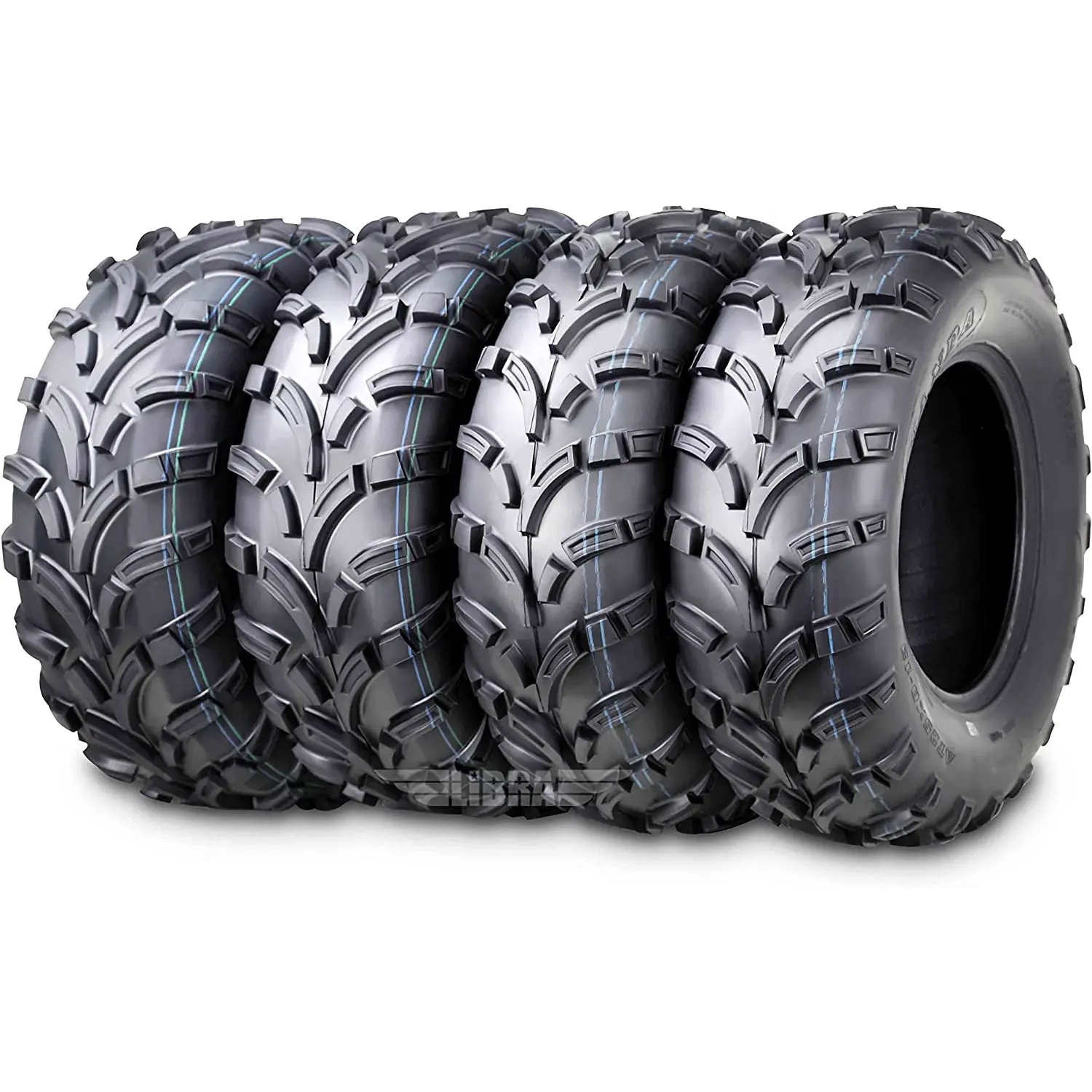 KTA & WANDA Conjunto de 4 Novos Pneus ATV/UTV 25x8-12 Frente 25x10-12 25-10-12 Traseira/6 PLY Fabricação Preço Barato Pneus ATV Pneu UTV