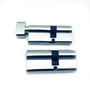 Messing Halve Cilinder Slot, Hoge Veiligheid Voor Binnendeur Privacy Keyed Functie - Product Image 1