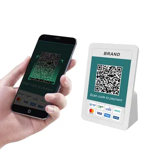 RINLINK Y50A produit populaire 4G 2G WIFI Code QR statique dynamique Haut-parleur en nuage Paiement en nuage Diffusion en temps réel