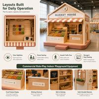 Auvent modulaire pour comptoir de produits, conforme ASTM, adapté aux projets de centres commerciaux et aux configurations de cafés