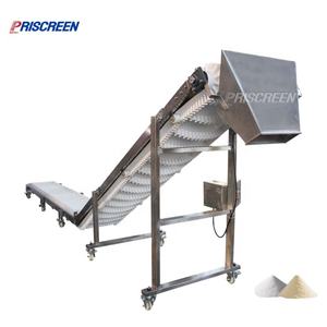 Inşaat malzemesi tesislerinde % çimento tozu taşıma için toz geçirmez kapalı bant konveyör - Product Image 3