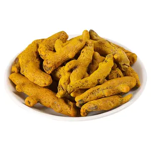 Qingchun Yellow Turmeric Dried Single Spices & Herbs High Quality Assured Low Price turmeric finger Ginger
