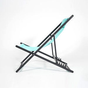 Piscine extérieure moderne, jardin, plage, oreiller pour adultes, chaises longues pliables en métal et aluminium, mobilier d'extérieur - Product Image 3