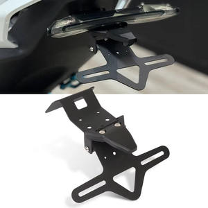 Support de plaque d'<span class=keywords><strong>immatriculation</strong></span> arrière court pour <span class=keywords><strong>moto</strong></span> 675SR 675NK 675 SR 675SR R, support de feu arrière, kit de fixation - Product Image 1