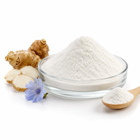 Poudre d'Inuline de Haute Qualité, Fibre Naturelle de Racine de Chicorée, Ingrédient Prébiotique pour Complément Alimentaire, Marque Privée OEM ODM