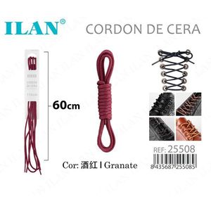 Laccio per scarpe cerato Ilan 60 cm marrone per scarpe - Product Image 1