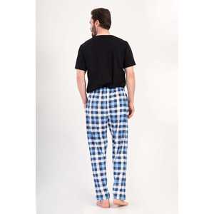 Pyjamas décontractés pour hommes, pour la maison et l'hôtel, avec poches, taille XL, en coton tricoté, impression de logo personnalisée - Product Image 1