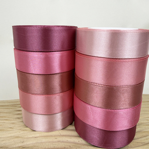 Cinta de Raso Morada de Alta Calidad al por Mayor, Cinta de Doble Cara en Tonos <span class=keywords><strong>Lavanda</strong></span>, Violeta y Ciruela para Decoración de Bodas y Envoltura de Regalos de Lujo - Product Image 5