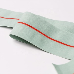 Cintura elástica de felpa de punto suave de color de 30mm sin látex de alta calidad para hospital - Product Image 6