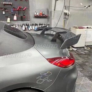 Car Rear Spoiler Rear Trunk Spoiler Wing Rear Roof Wing Spoiler ABS Body Kit For BMW <b>M3</b> M4 G80 G82 Car Accessories - Product Image 4