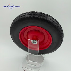 Factory New 13x3 Foam Wheel 3.00-8 PU Foam Tires for Wheelbarrow <strong>and</strong> <strong>Wagon</strong> <strong>Cart</strong> with Ball Bearing for Hand Truck <strong>and</strong> Wheelbarrow - Product Image 5