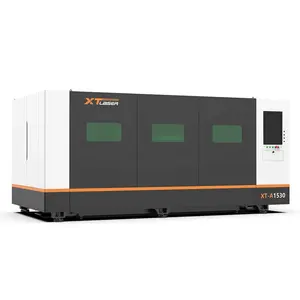 XT brand Small Metal Fiber Laser Cnc Cutting Machine 2000w Precise Cutting