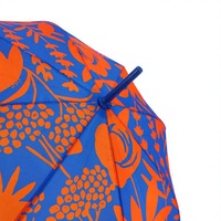 Parapluie Droit Publicitaire de Luxe à Ouverture Automatique, Léger, Revêtement PU, Poignée en J, Format Voyage Compact, Marque Daily Brand