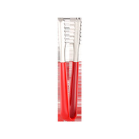Pince à glace et clip en acier inoxydable épaissi antidérapant pour glaçons, fruits et sucre - Petite taille, usage commercial