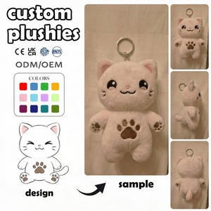 Juguetes de Peluche Personalizados al por Mayor, con Forro de Malla, Conejo, <span class=keywords><strong>Perro</strong></span>, Cordero, para Cumpleaños - Product Image 2