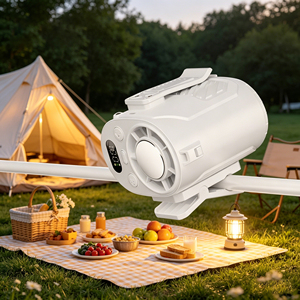 6000Mah Semiconductor Home Outdoor Dormitory Clip Waist Hanging Handheld Desktop Cooling Fan - Product Image 1