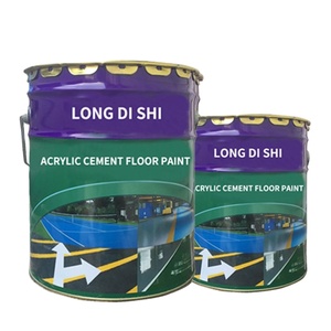 Pintura Acrílica Epóxica a Base de Agua para Pisos de Cemento, Revestimiento para Interiores y Exteriores, Pintura Duradera para Pisos de Piscinas - Product Image 1
