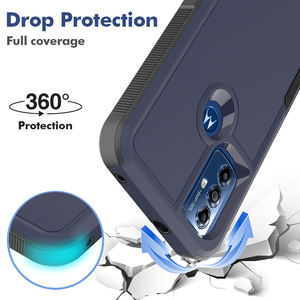 Fabricante gran oferta funda resistente a prueba de caídas que disipa los golpes protección de 2 capas para <span class=keywords><strong>Motorola</strong></span> G play 2023 defender Survivor - Product Image 2