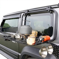 Nouveau support de rangement pour vitre arrière en acier au manganèse modifié pour Jimny JB74, extension extérieure, panneau de protection