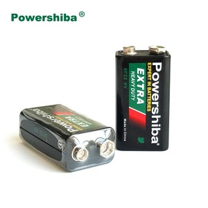 Usine de vente chaude directement <span class=keywords><strong>9</strong></span> volts <span class=keywords><strong>9</strong></span> V <span class=keywords><strong>6F22</strong></span> batterie batterie au carbone-zinc - Product Image 5