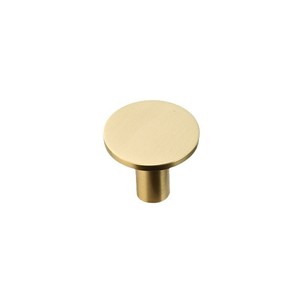 Moat Copper Brass <b>Wall</b> Hooks Round Minimalist Rust Resistant Entryway Cabinet Hat Hooks Gold Plated Mounting Type - Product Image 4