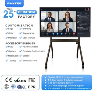 Tableau blanc <span class=keywords><strong>interactif</strong></span> tout-en-un Android 14 4K LED à écran tactile 20 points pour l'éducation et les entreprises - Prix de gros - Product Image 1