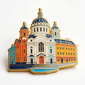 Espada de Murciélago Esmaltada Personalizada de 5mm para Placa de Plata Estampada con Esmalte Negro Duro, Insignia de Recuerdo y Colección - Product Image 6