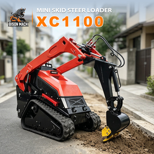 Minicargadora MACH XC1100 con Motor, Excavadora Compacta para Movimiento de Tierras, Diseño Compacto y Potente, Tamaño Reducido - Product Image 1