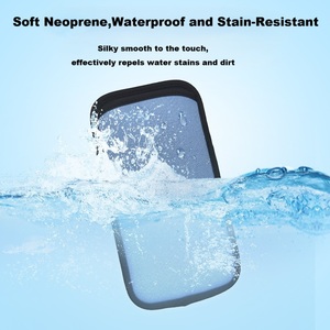 Oem bán buôn biểu tượng tùy chỉnh chất lượng cao phổ không thấm nước <span class=keywords><strong>Neoprene</strong></span> xách tay 7 inch Điện thoại Di động Túi trường hợp Pocket Pouch chạy - Product Image 4