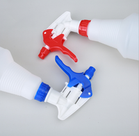 Flacon de pulvérisation d'eau de brouillard anti-fuite tout usage HDPE vide rechargeable de 24oz pour Solution de nettoyage domestique à l'eau de Javel chimique