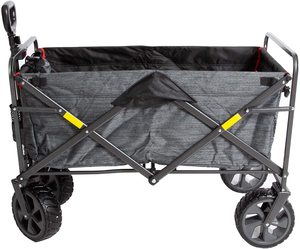 Plegable plegable al aire libre de Wagon | Profundidad Extra pesado Carro con ruedas para ir de compras de jardinería Tailgating - Product Image 3