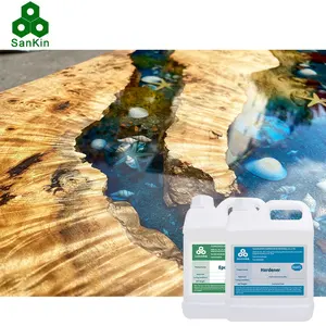 Factory Wholesale Epoxy Resin ForJewelry Making Art Food Safe Heat UV Resistant Coasters Table Top