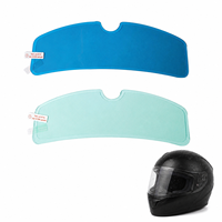 Película Protectora Autoadhesiva para Casco Abierto, Fabricada en Fábrica, Sin Burbujas, Garantiza la Prevención de la Niebla y la Protección Contra la Lluvia