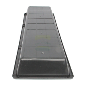 Abreuvoir pour moutons en polyéthylène résistant aux UV, noir, robuste, 1 mètre, pour l'élevage et l'utilisation en pâturage - Product Image 4