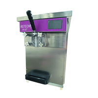 Fabricant de machines à crème glacée Acai, machine à crème glacée molle commerciale pour les cafés