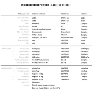 Groothandel Biologische <span class=keywords><strong>Ganoderma</strong></span> <span class=keywords><strong>Lucidum</strong></span> 30% 50% Polysaccharide Reishi Triterpenen Champignon Extract Poeder - Product Image 5