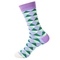 Chaussettes unisexes fantaisie en coton à motifs graphiques amusants et esthétiques, style décontracté, pour la vente en gros