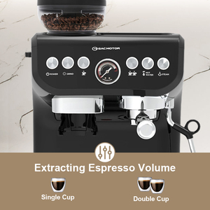 Machine à café expresso italienne de haute qualité, <span class=keywords><strong>cafetière</strong></span>, cappuccino - Product Image 2