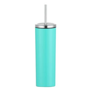 Gobelet isotherme portable de 20 oz avec couvercle à vis et paille intégrée - Product Image 6