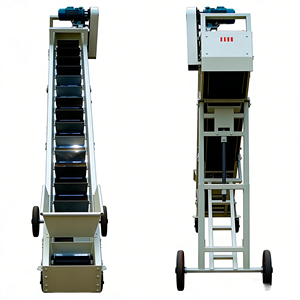 Máquina Transportadora de Banda de Caucho Resistente al Aceite para Transporte de Materiales a Granel con Velocidad Ajustable y Longitud Personalizada - Product Image 6