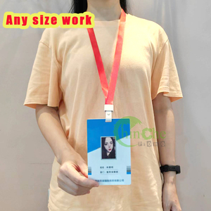 Không Có Tối Thiểu Nhựa Tất Cả Các Truy Cập Vượt Qua Tổ Chức Sự Kiện Huy Hiệu VIP Thẻ Huy Hiệu Nhân Viên ID Thẻ Với Cổ Dây Buộc - Product Image 6