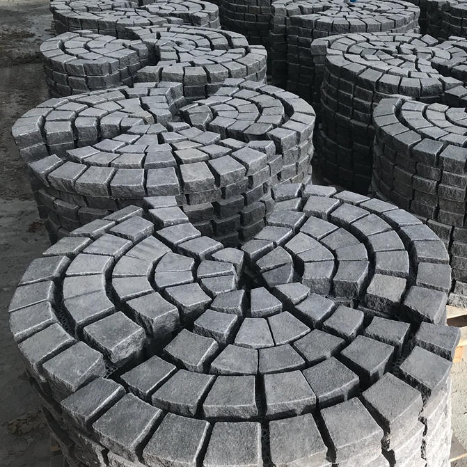 Eco Friendly Natural Black Granite Landscape